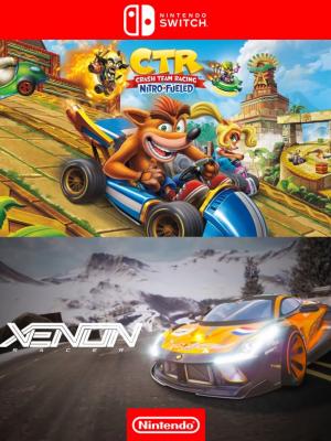 Crash Team Racing Nitro-Fueled mas Xenon Racer - NINTENDO SWITCH